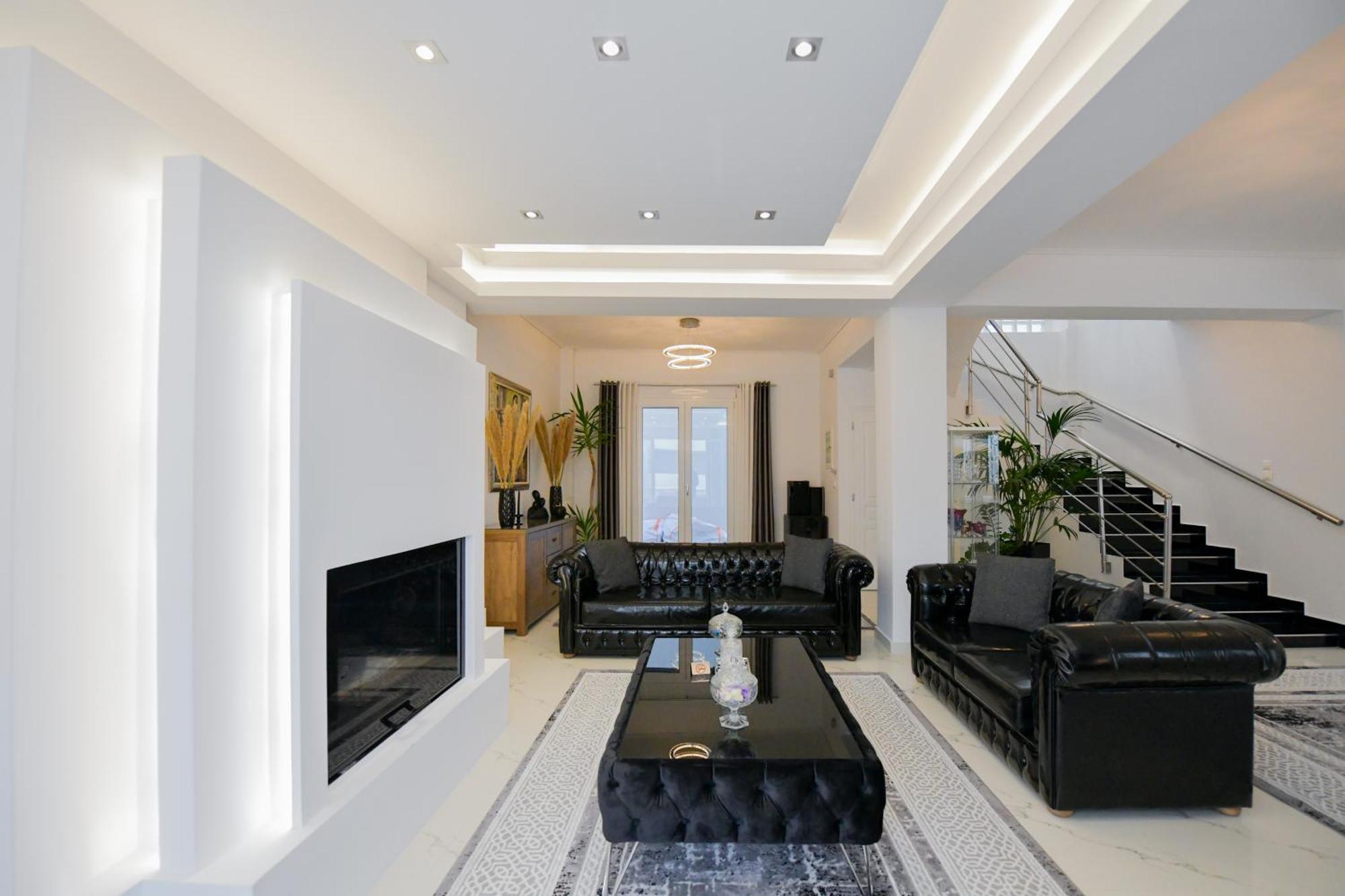 Beach Blue Villa Corinth Ngoại thất bức ảnh