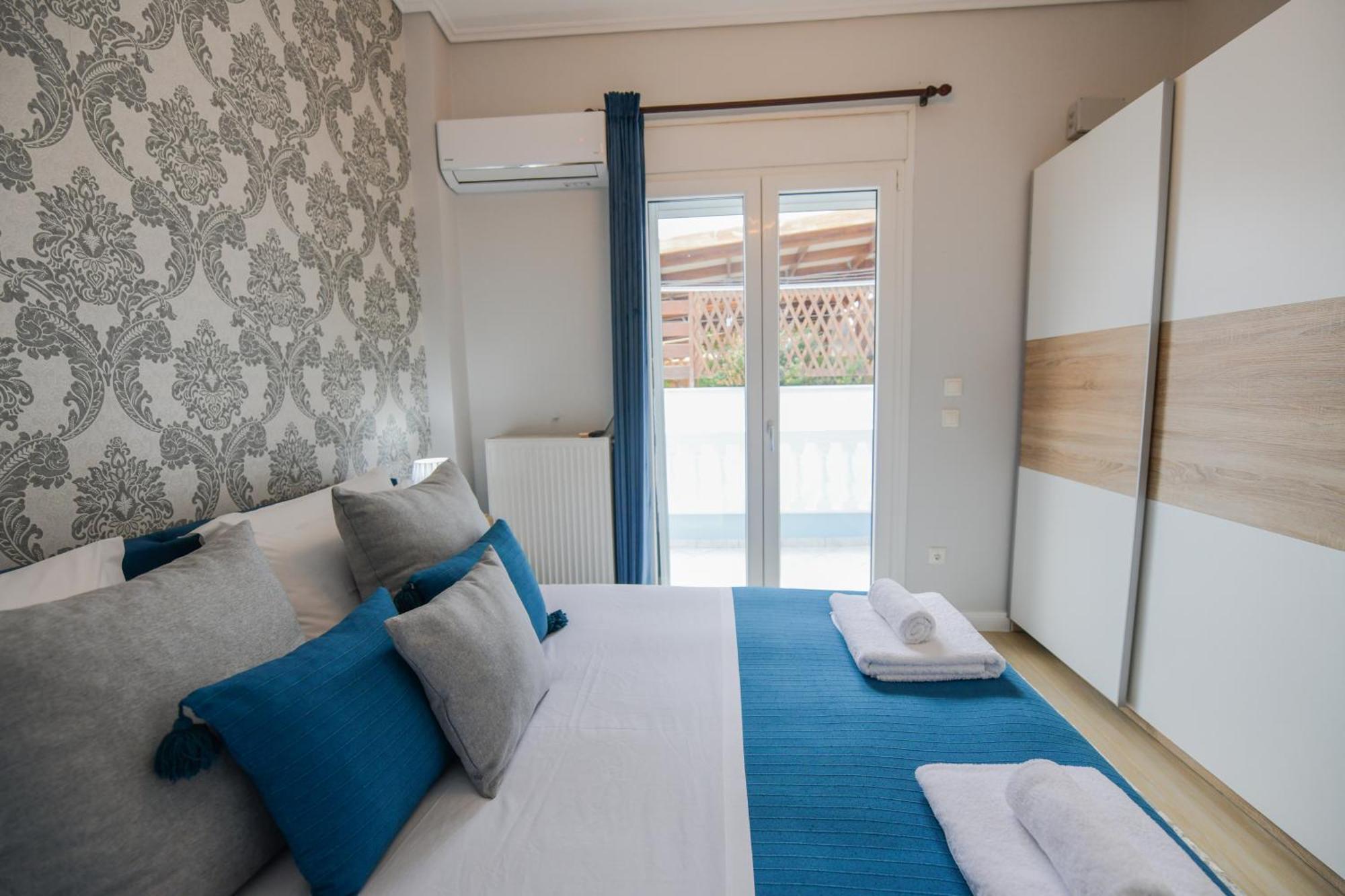 Beach Blue Villa Corinth Ngoại thất bức ảnh