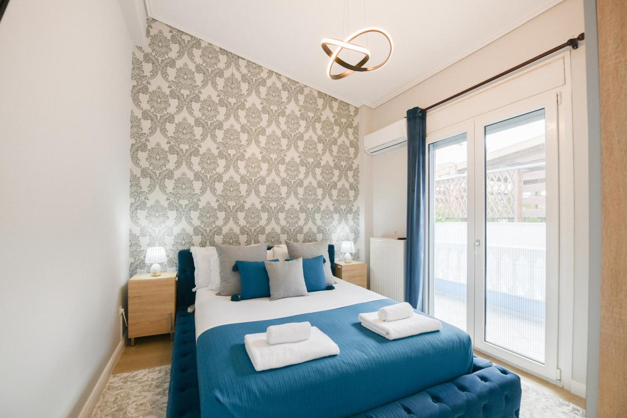 Beach Blue Villa Corinth Ngoại thất bức ảnh