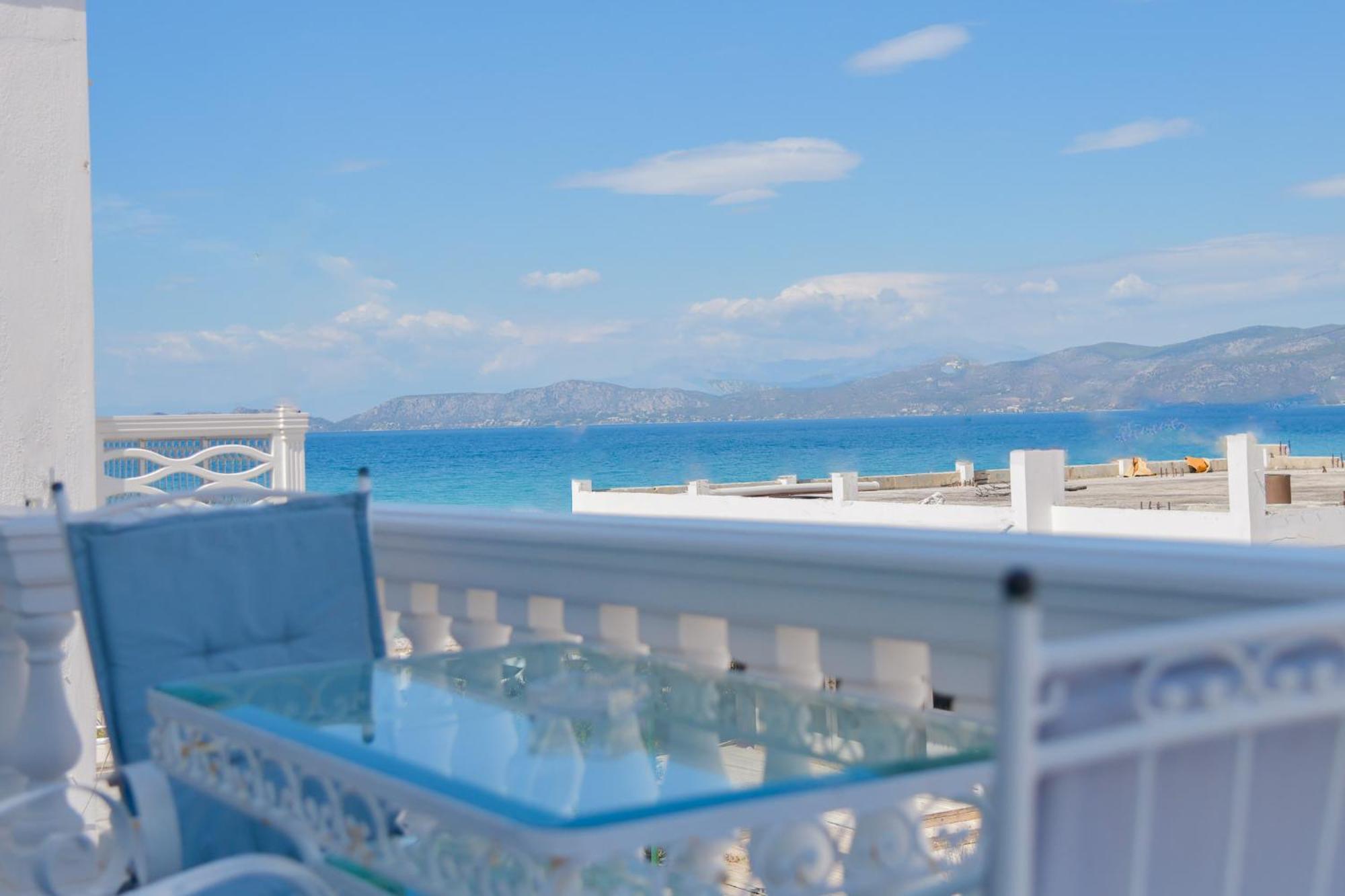 Beach Blue Villa Corinth Ngoại thất bức ảnh