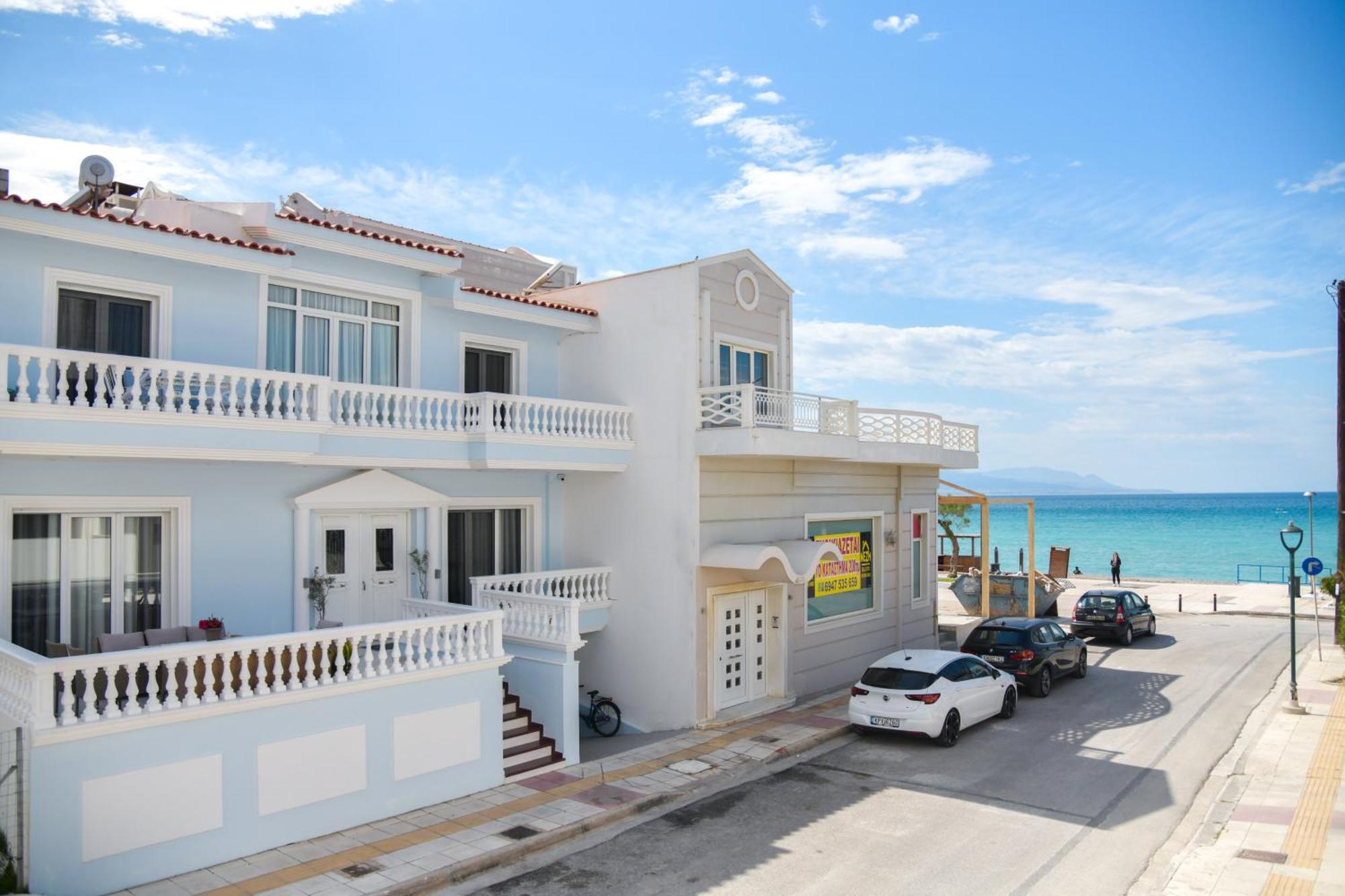 Beach Blue Villa Corinth Ngoại thất bức ảnh